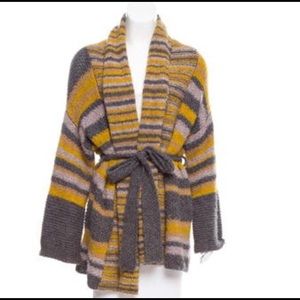 Elizabeth and James oversized wrap sweater